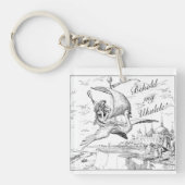 Behold My Ukulele Keyring Sleutelhanger (Voorkant)