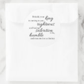 Behold Your King Sticker (Tas)