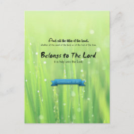 Behoort tot de Heer Briefkaart