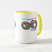 Behoren in elke slok - Autisme Puzzel Mok (Voorkant rechts)