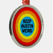 Behoud Austin Texas Weird KerstTree Ornament (Rechts)
