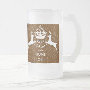BEHOUD CALM EN HUNT OP TWEE Pansende Hout Graan Matglas Bierpul