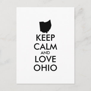 BEHOUD CALM EN VERLIES OHIO BRIEFKAART