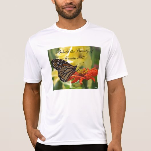 Behoud de schoonheid van de schepping!!! t-shirt (Voorkant)