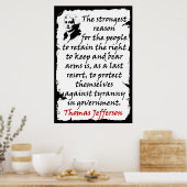 Behoud en Beer Poster (Keuken)