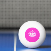 BEHOUD HET KROEIKLANT KROEIKIONSCIJFER op Roze Pas Pingpongballen (Net)