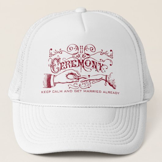 BEHOUD KALK WORDT GEMAAKT TRUCKER PET (Voorkant)