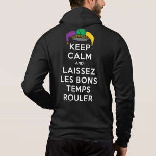 BEHOUD KALM EN LAISSEZ LES BONS TEMPS ROULER HOODIE