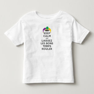 BEHOUD KALM EN LAISSEZ LES BONS TEMPS ROULER KINDER SHIRTS