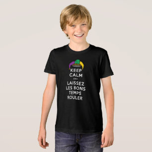 BEHOUD KALM EN LAISSEZ LES BONS TEMPS ROULER Tri-Blend SHIRT