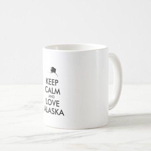 BEHOUD KALM EN VERLIES ALASKA KOFFIEMOK (Voorkant rechts)