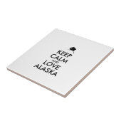 BEHOUD KALM EN VERLIES ALASKA TEGELTJE (Zijkant)