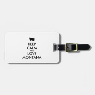 BEHOUD KALM EN VERLIES MONTANA BAGAGELABEL