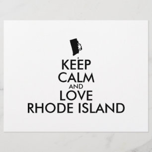 BEHOUD KALM EN VERLIES RHODE ISLAND FLYER