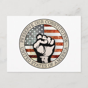 Behoud onze grondwet briefkaart