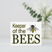 BEHOUD VAN DE BIJEN BRIEFKAART (Staand voorkant)