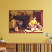 Behoud van jam canvas afdruk (Insitu (Woonkamer))