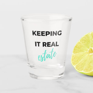 Behoud van onroerend goed 2 shot glas