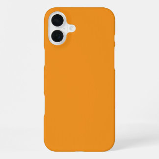 behuizing heeft een levendige, warme oranje tint g iPhone 16 plus hoesje