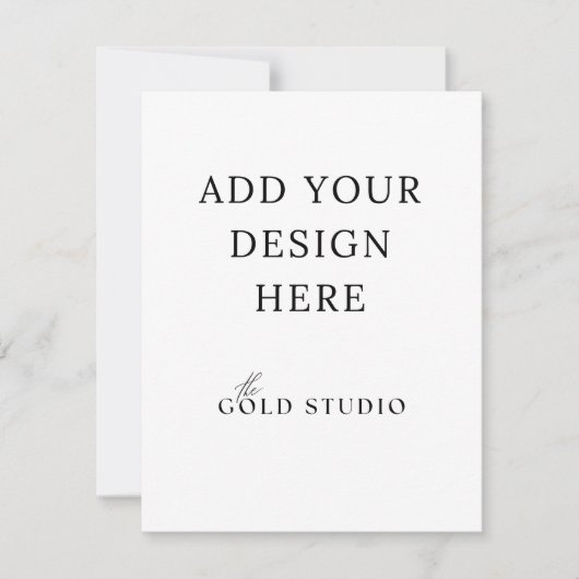 Behuizing Kaart Blank Sjabloon (4.25 x 5.5) (Voorkant)