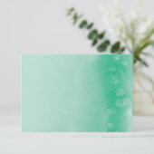BEHUIZING KAART :: ombre waterverf smaragdgroen (Staand voorkant)