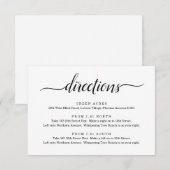 Behuizingskaart - Eenvoudig Informatiekaartje (Voorkant / Achterkant)