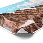 BEICHGRAT Swiss Alps Panorama 360° Poster (Coin)