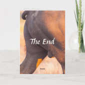 beide Einden van de Buffalo 2 Humoristische kaart (Achterkant)