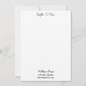 Beide Feather Rustieke Aziatische Sky Cloud Crane Kaart (Achterkant)