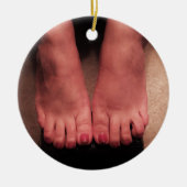 BEIDE FEET KERAMISCH ORNAMENT (Voorkant)