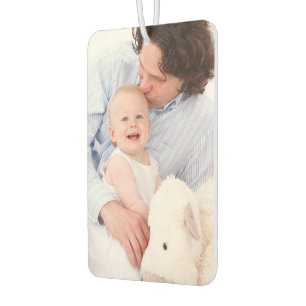 Beide kanten Familie Foto Douane Unieke Auto Luchtverfrisser