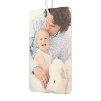 Beide kanten Familie Foto Douane Unieke Auto Luchtverfrisser