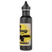 Beide vaten, leger & industrie, oorlogsinspanning waterfles  (Rechts)