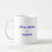 BEIDE WOWS EN MEOWS - Hé, het is alles Koffiemok (Links)