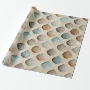  Beiemische diamantdruppel gepatterd Cadeaupapier