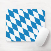 beieren duitsland vlag muismat (Met muis)