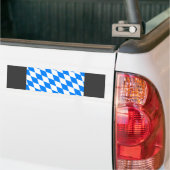 Beieren vlag Duitsland Bumpersticker (Op Truck)