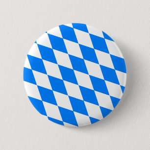 Beieren - vlag van hoge kwaliteit ronde button 5,7 cm
