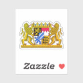 Beieren wapenschild - DUITSLAND Sticker (Vel)