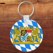 Beieren wapenschild sleutelhanger (Voorkant)