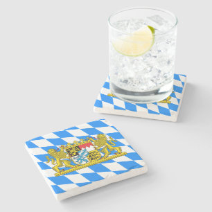 Beieren wapenschild stenen onderzetter