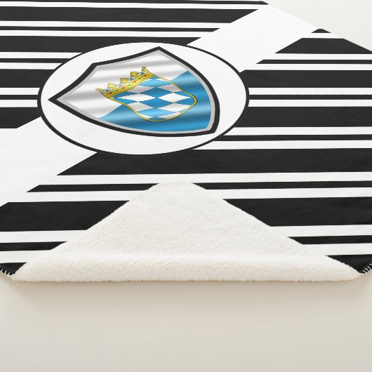 Beiers vlag sherpa deken (3/4)