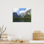 Beierse Alpen Poster (Keuken)