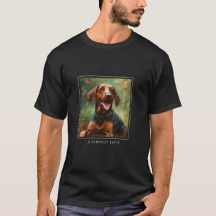 Beierse Berg Reuk Hond Hondentuin Bloemen P T-shirt
