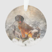 Beierse bergheuvel, kunst ornament (voorkant)