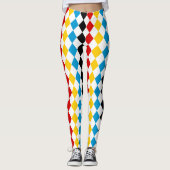 Beierse en Duitse vlagkleppen Oktoberfest Leggings (Voorkant)