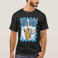 Beierse Gezegden Boarisch Love Peace & A Hoibe Bee