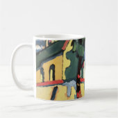 Beierse landschap met kerk koffiemok (Links)