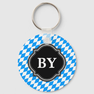 Beierse ruiten sleutelhanger