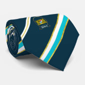 Beierse strepenvlag stropdas (Opgerold)